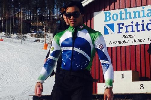Jovem promessa do Ski Alpino fez história ao superar marca de Jhonatan Longhi no Slalom / Foto: Divulgação / CBDN